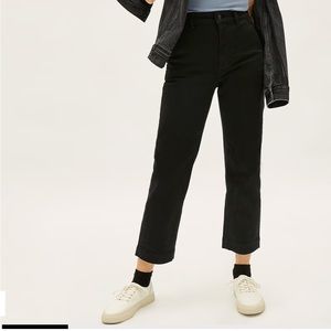 Everlane Straight Leg Crop Pant